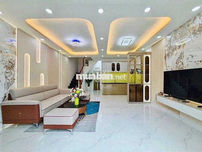 Bán Nhà Mặt tiền Ở và Kinh Doanh ( Lê Văn Thọ )DS 4 - Full nội thất .