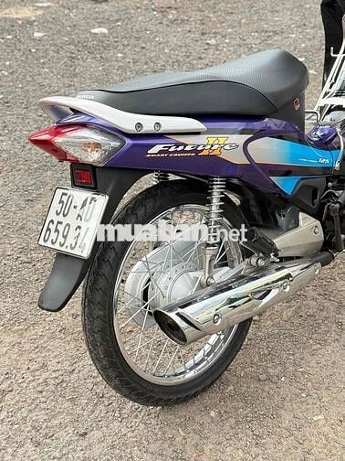 Honda Future 2 125cc Tím Đen Xanh