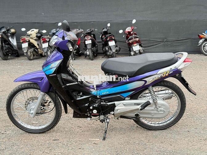 Honda Future 2 125cc Tím Đen Xanh