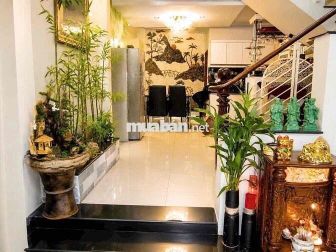 cho thuê nhà 618/ quang trung (4,5x16) lửng , 2lâu , 3pn , 3wc