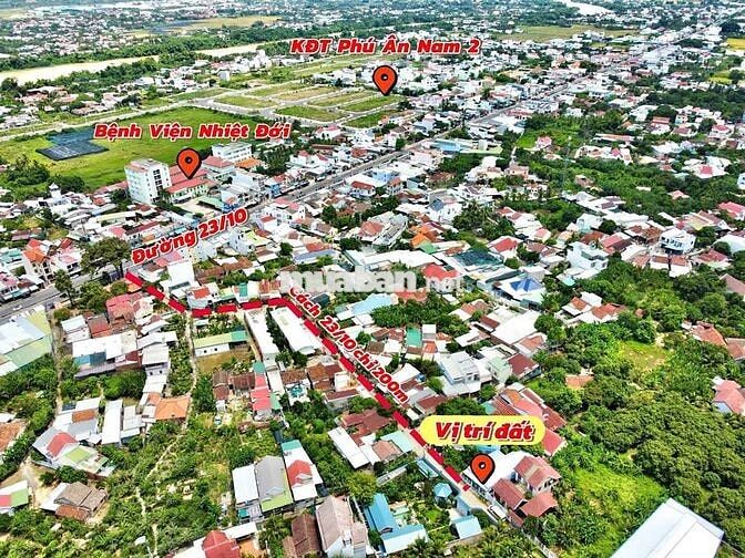 Đất Diên An mặt tiền đường Cây Dầu - Diên An - Khánh Hòa