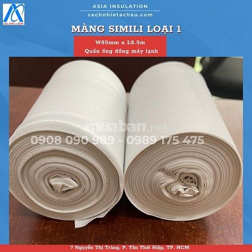 Màng Simili loại 1 quấn bảo vệ ống đồng máy lạnh