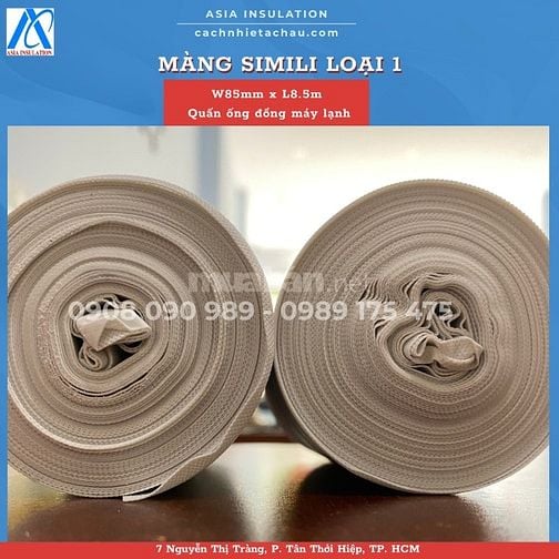 Màng Simili loại 1 quấn bảo vệ ống đồng máy lạnh
