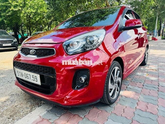 Kia Morning Tự động màu Đỏ