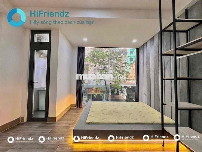 PHÒNG FULL NỘI THẤT CÓ BAN CÔNG GẦN ĐH NGUYỄN TẤT THÀNH, CÔNG NGHIỆP
