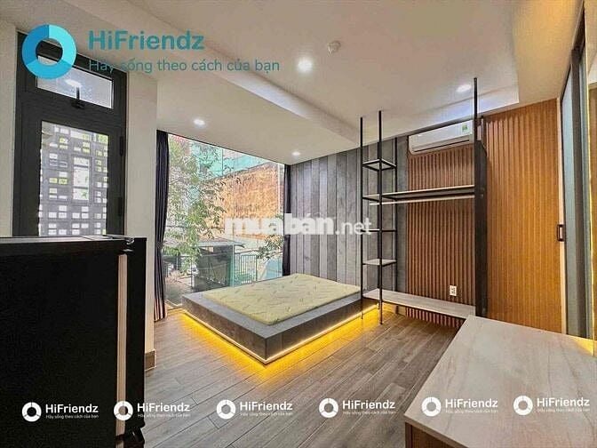 PHÒNG FULL NỘI THẤT CÓ BAN CÔNG GẦN ĐH NGUYỄN TẤT THÀNH, CÔNG NGHIỆP
