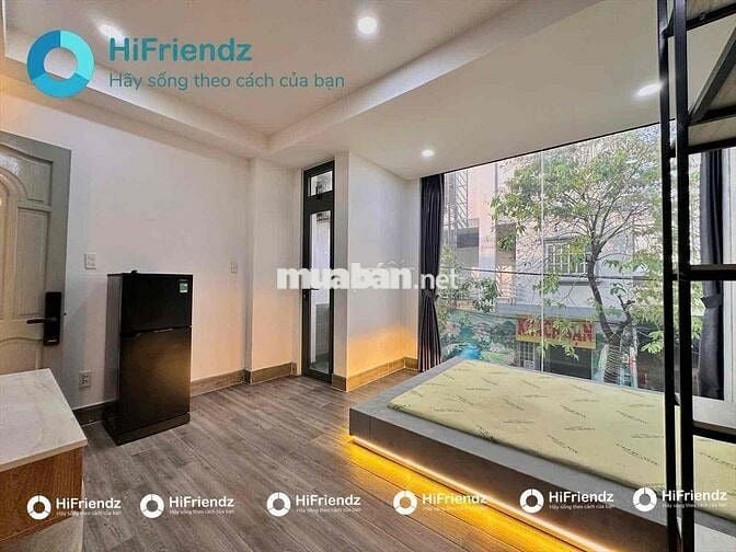 PHÒNG FULL NỘI THẤT CÓ BAN CÔNG GẦN ĐH NGUYỄN TẤT THÀNH, CÔNG NGHIỆP