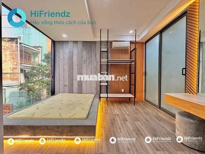 PHÒNG FULL NỘI THẤT CÓ BAN CÔNG GẦN ĐH NGUYỄN TẤT THÀNH, CÔNG NGHIỆP