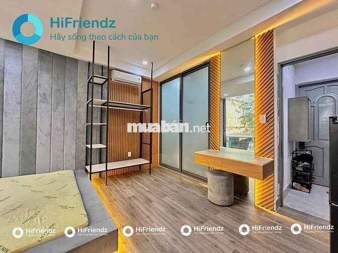 PHÒNG FULL NỘI THẤT CÓ BAN CÔNG GẦN ĐH NGUYỄN TẤT THÀNH, CÔNG NGHIỆP