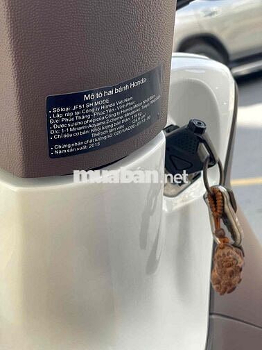 Honda Sh mode 2013 máy nguyên zin, bstp 9 chủ ký