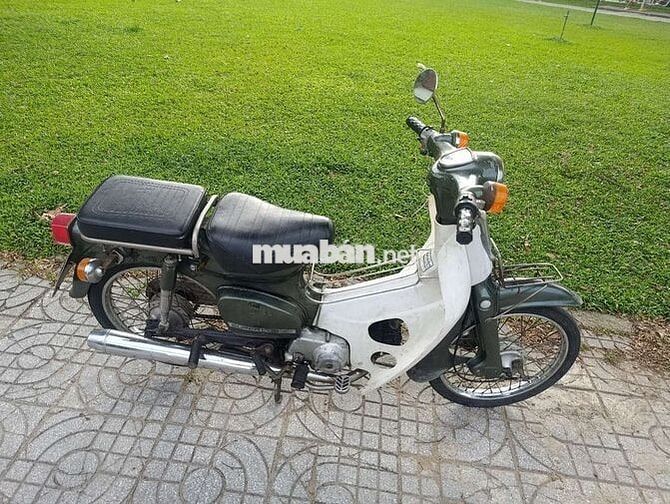Honda Super Cub 50cc Xanh lá phối trắng