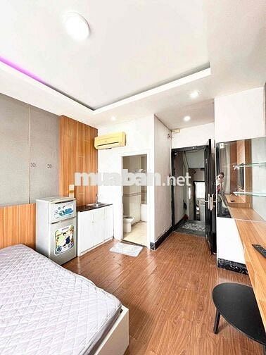 STUDIO CỬA SỔ TRỜI FULL NỘI THẤT NHƯ ẢNH GẦN ĐH SGU,SƯ PHẠM,UEH,..