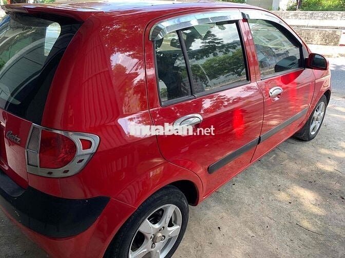Hyundai Getz 2010 Số sàn Đỏ, bản đủ túi khí
