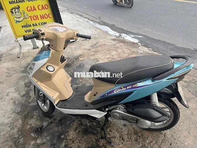 Kymco Candy Hi 50cc 2013 Xanh ngọc, Trắng