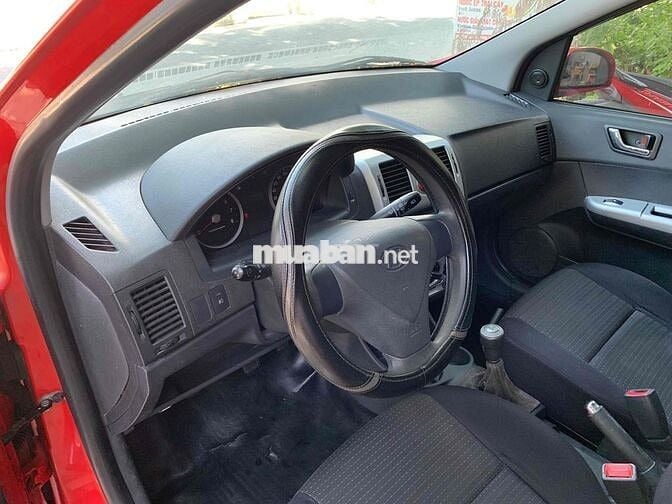 Hyundai Getz 2010 Số sàn Đỏ, bản đủ túi khí