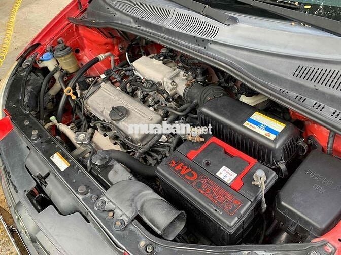 Hyundai Getz 2010 Số sàn Đỏ, bản đủ túi khí