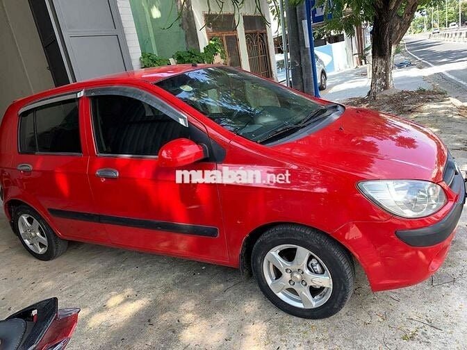 Hyundai Getz 2010 Số sàn Đỏ, bản đủ túi khí