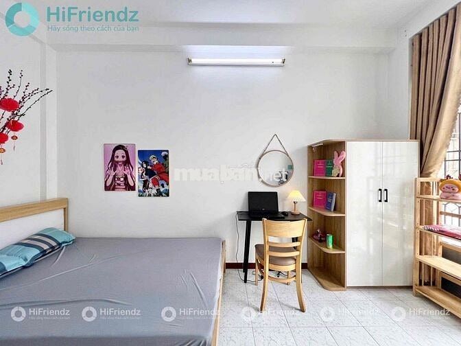 STUDIO BAN CÔNG MÁY GIẶT RIÊNG TÁCH BẾP SÁT BÊN ĐẠI HỌC SGU, SƯ PHẠM