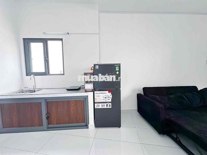 Căn Hộ 1 PN Full Nội Thất, Tôn Đản Quận 4 - Ban Công/ Ko Chung Chủ