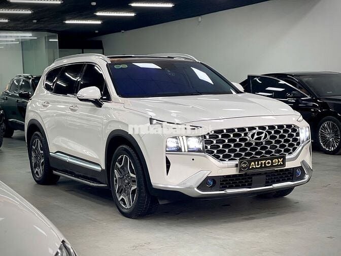Hyundai Santafe 2022 Premium Cao Cấp Trắng