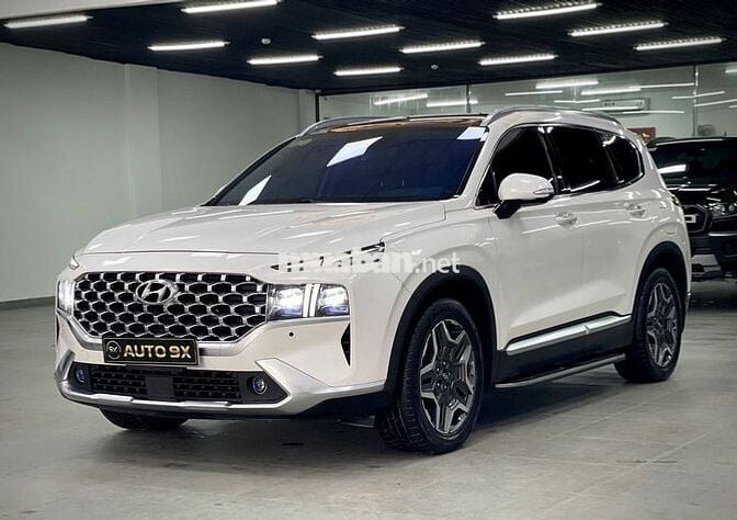 Hyundai Santafe 2022 Premium Cao Cấp Trắng