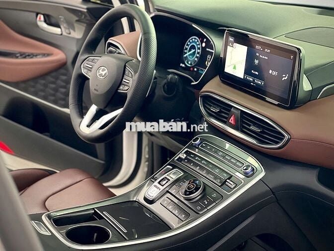 Hyundai Santafe 2022 Premium Cao Cấp Trắng