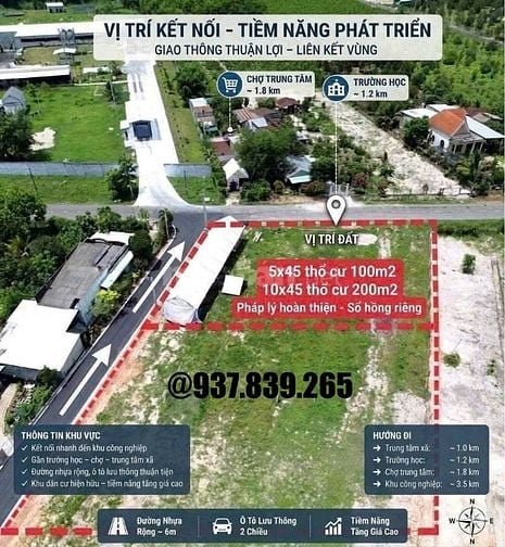ĐẤT ĐẸP GIÁ RẺ MINH THẠNH – CHỈ 145 TR CÓ NGAY ĐẤT NỀN 225M² (100M² TH