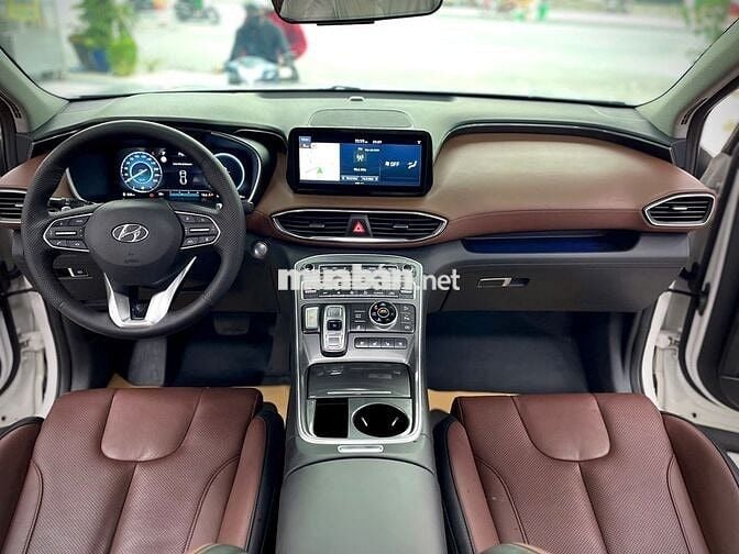 Hyundai Santafe 2022 Premium Cao Cấp Trắng
