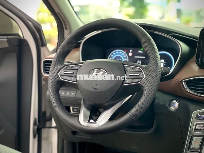 Hyundai Santafe 2022 Premium Cao Cấp Trắng
