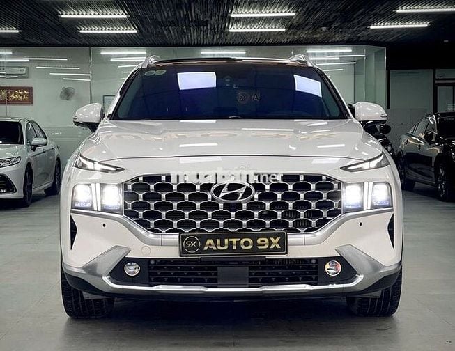 Hyundai Santafe 2022 Premium Cao Cấp Trắng