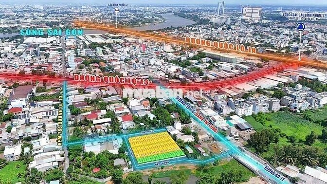 MỞ BÁN 22 LÔ ĐẤT - QUỐC LỘ 13 - QUẬN THỦ ĐỨC. SỔ HỒNG RIÊNG TRAO TAY