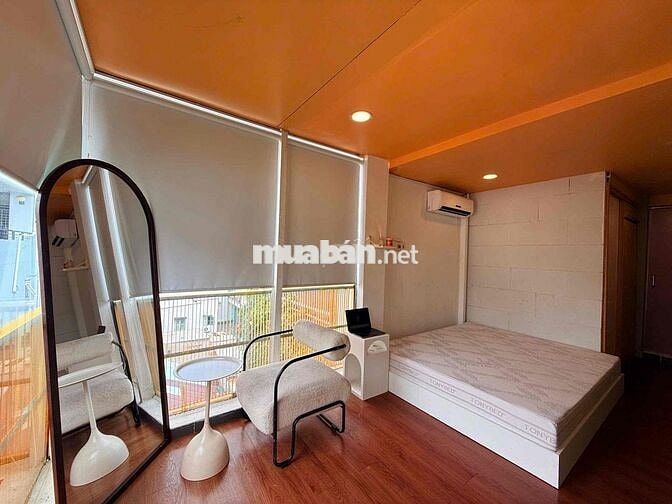CHO THUÊ STUDIO BAN CÔNG THOÁNG MÁT FULL NỘI THẤT NGAY TRUNG TÂM Q3