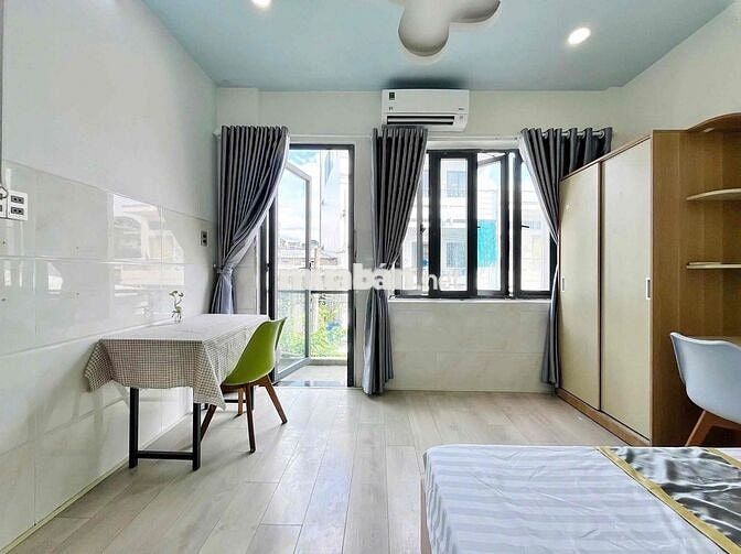 💥 STUDIO 1PN TÁCH BẾP BAN CÔNG FULL NỘI THẤT MỚI 💥
