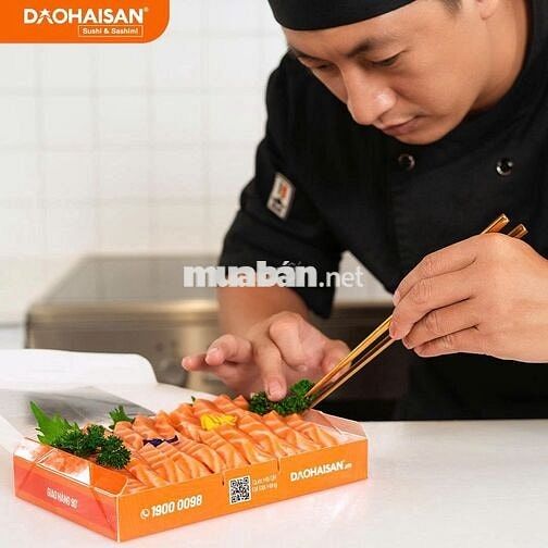 [QUẬN 7 & TÂN BÌNH] TRƯỞNG NHÓM BẾP SUSHI