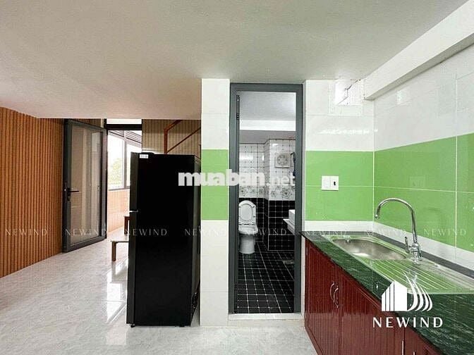CHO THUÊ CĂN GÁC 1PN SIÊU RỘNG, NHÀ MỚI ĐẦY ĐỦ TIỆN NGHI, MÁY GIẶT