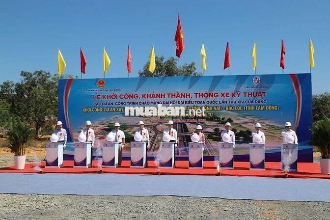 Đất nền 100% thổ cư Bảo Lộc-Lâm Đồng, Sát dự án CT Tân Phú-Bảo Lộc