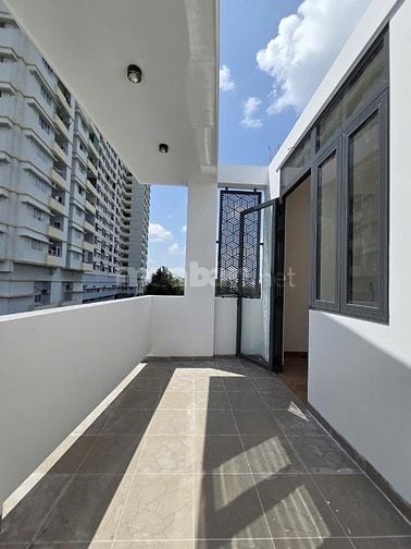 Nhà 3 tầng mới xây hẻm  nhựa 13m  có lề p.AL tphcm