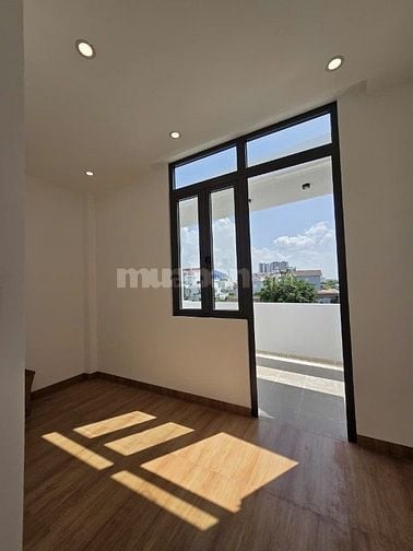 Nhà 3 tầng mới xây hẻm  nhựa 13m  có lề p.AL tphcm