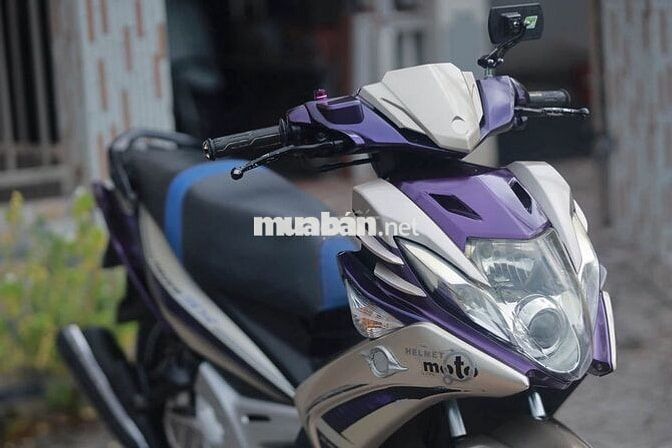 Yamaha Nouvo SX Fi Tím, Bạc