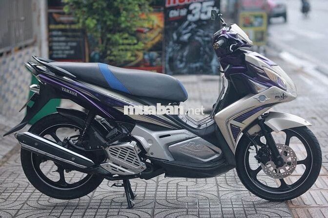 Yamaha Nouvo SX Fi Tím, Bạc