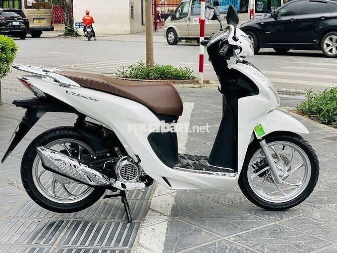 Honda Vision 2025 Trắng xe mới 99.9% xe chính chủ
