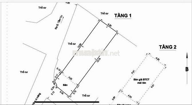 bán nhà diện tích lớn hẻm xe hơi công viên tầm vu chỉ  nhỉnh 7 tỷ 7