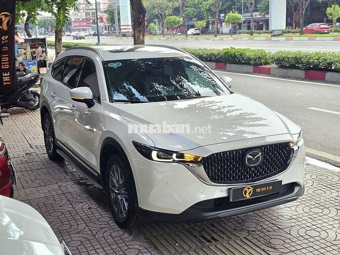 Mazda CX-8 Premium 2024 Trắng 8.000 km