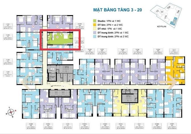 Duy nhất 1 căn studio 36m2 trực tiếp từ CĐT, view hồ bơi, tầng trung