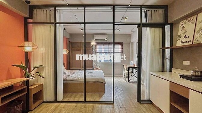 CHO THUÊ 1PN TÁCH BẾP CỬA SỔ TRỜI NGAY NGÃ BA BẦU TÔ KÝ