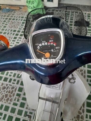 Honda Super Cub Custom Xanh trắng Cổ điển