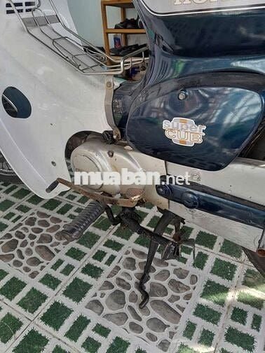 Honda Super Cub Custom Xanh trắng Cổ điển