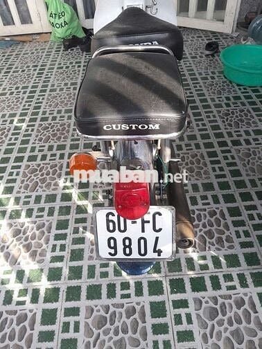Honda Super Cub Custom Xanh trắng Cổ điển