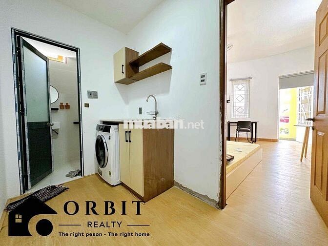 Studio 1PN mới rộng - ban công - máy giặt riêng