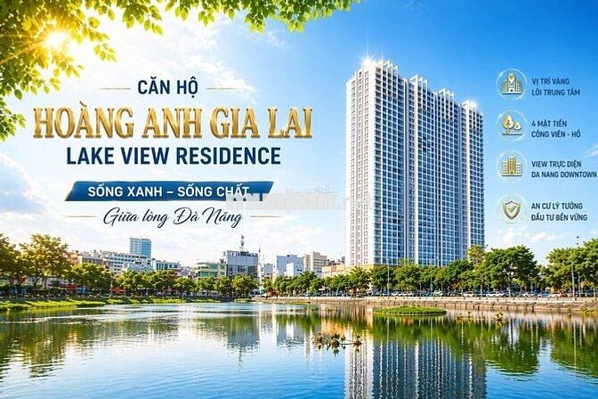 CHÍNH CHỦ BÁN CĂN HỘ HOÀNG ANH GIA LAI LAKEVIEW – 94M2